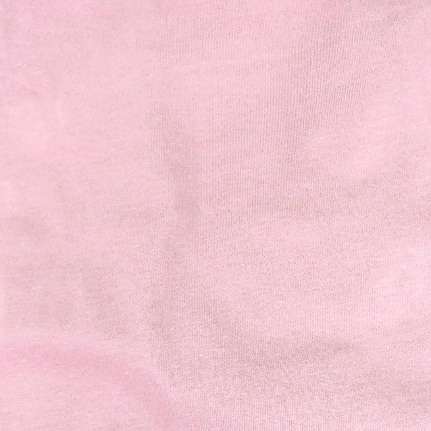 imageHonestBaby 2Pack Organic Cotton Fitted Bassinet Sheet White One Size1 Pack Pink
