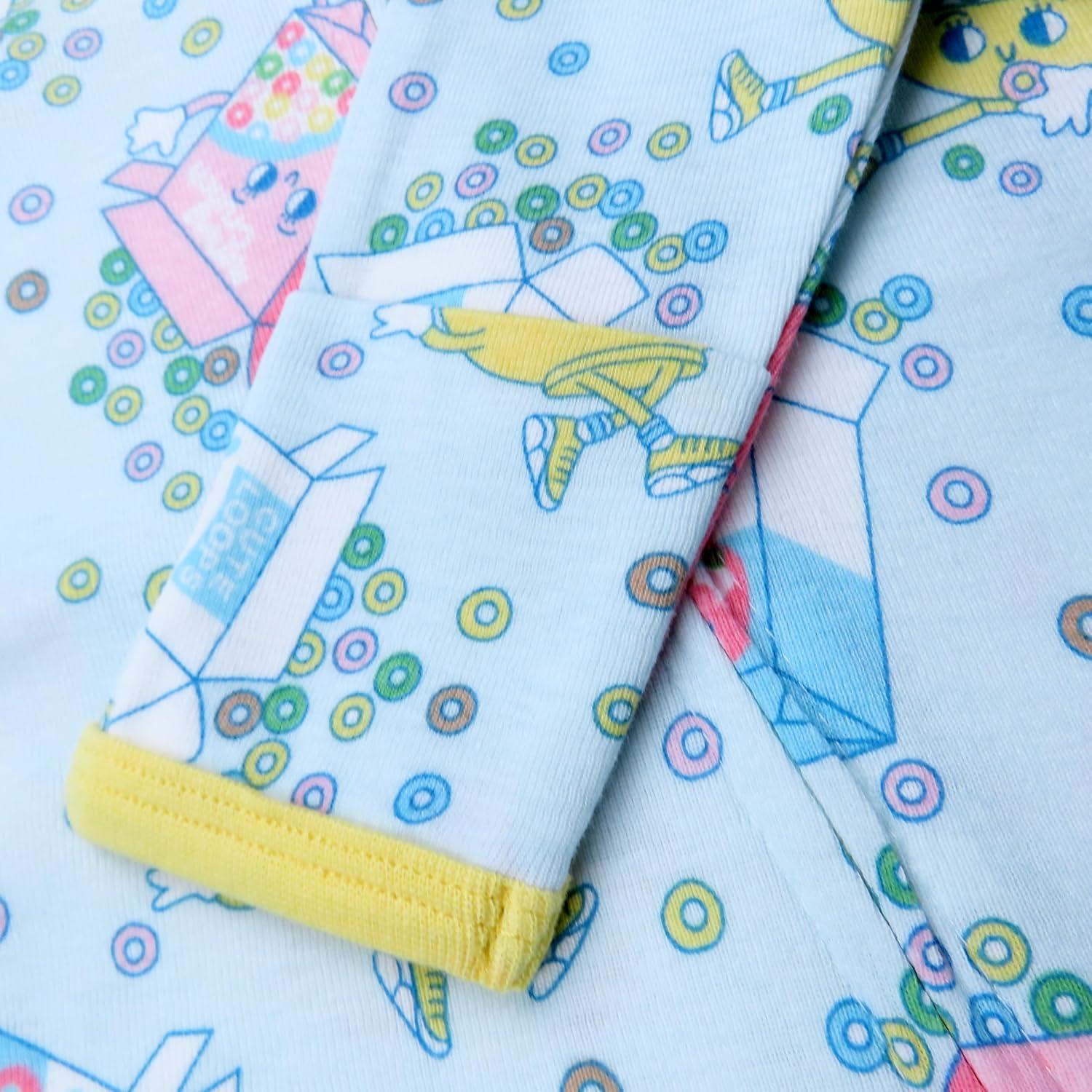 imageHonestBaby Sleep amp Play Footed Onepiece Pajama Sleeper 100 Organic Cotton Baby BoysCutie Loops