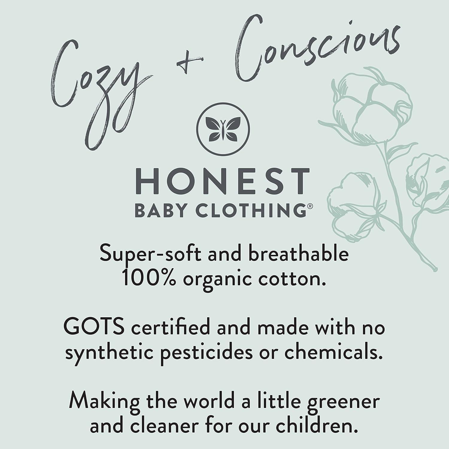 imageHonestBaby Multipack Cozy Socks Sustainably Made for Infant Baby Toddler Kids Boys Girls Unisex Men and WomenGray Heather