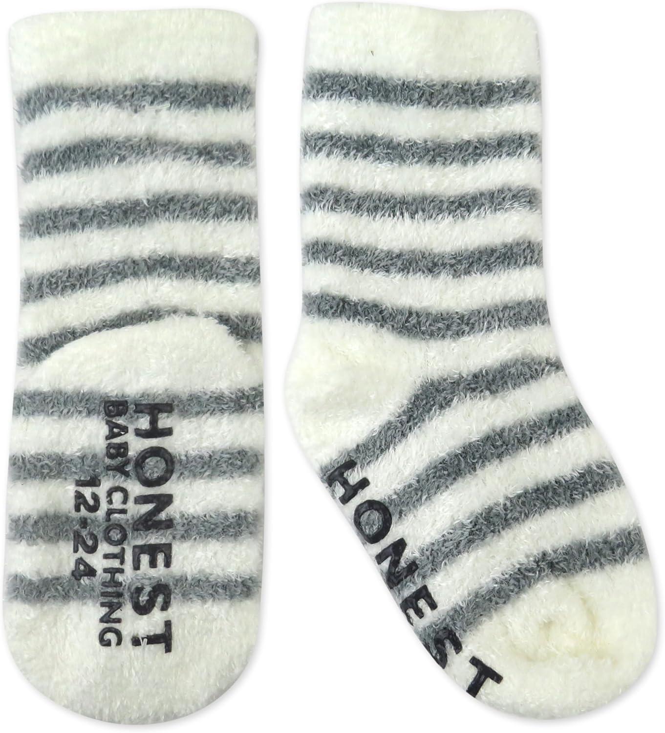 imageHonestBaby Multipack Cozy Socks Sustainably Made for Infant Baby Toddler Kids Boys Girls Unisex Men and WomenGray Heather